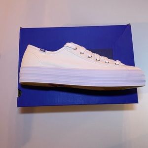 Triple Kick White Keds